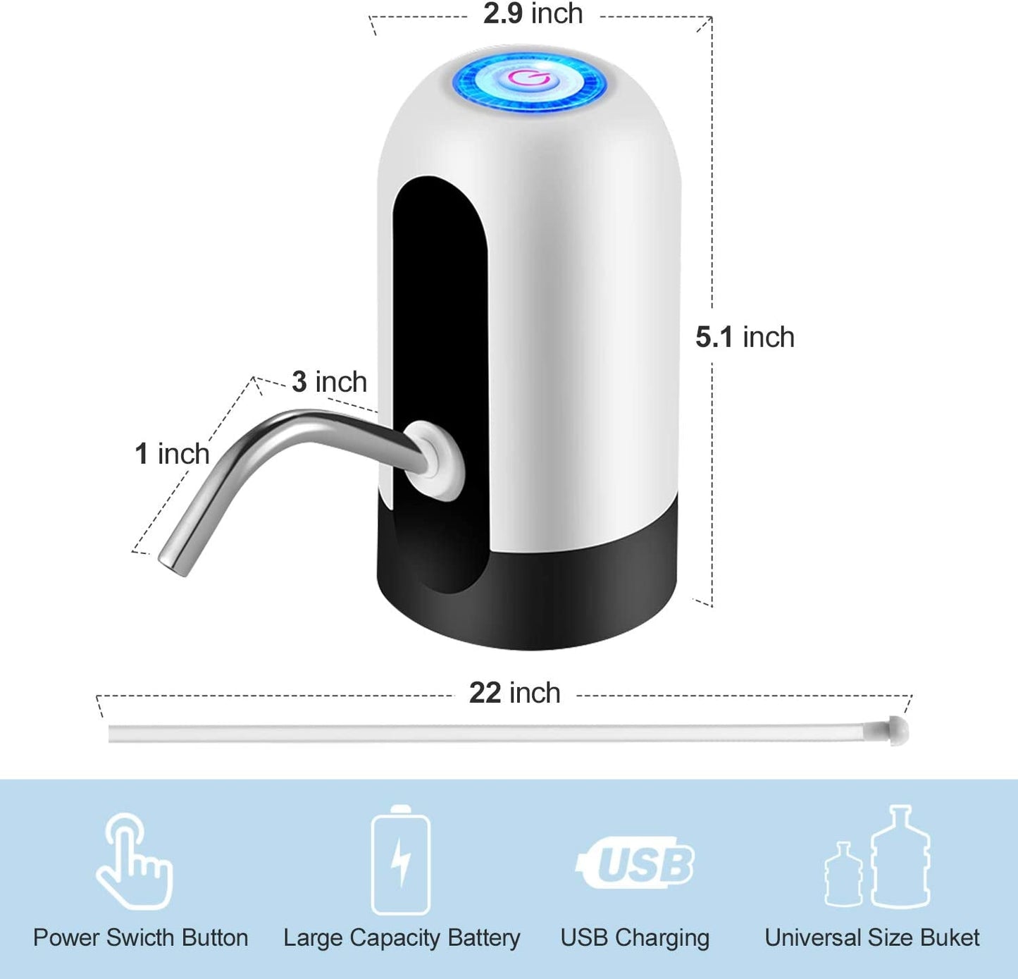 AUTOMATIC ELECTRIC WATER DISPENSER