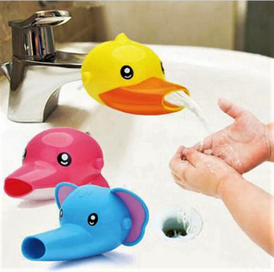 Children Bathroom Animal Shape Faucet Extender ( Pack of 2)