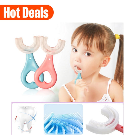 U-Shaped Toothbrush For Kids