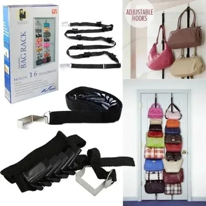 Adjustable Bag Rack For 16 Bags