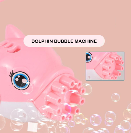 Dolphin Bubble Machine